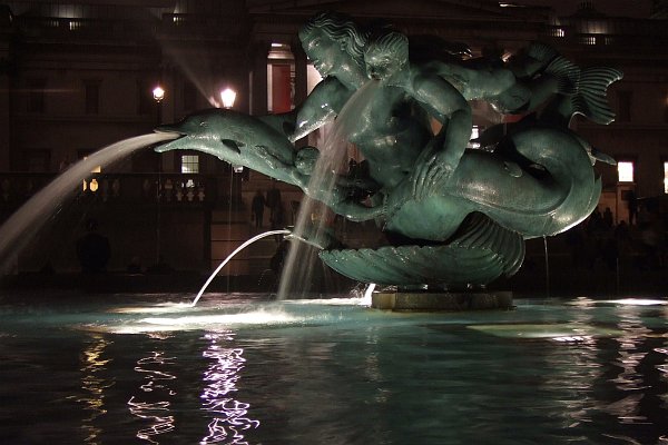 Brunnen am Trafalgar Square