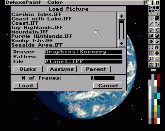 Deluxe Paint by Dan Silva